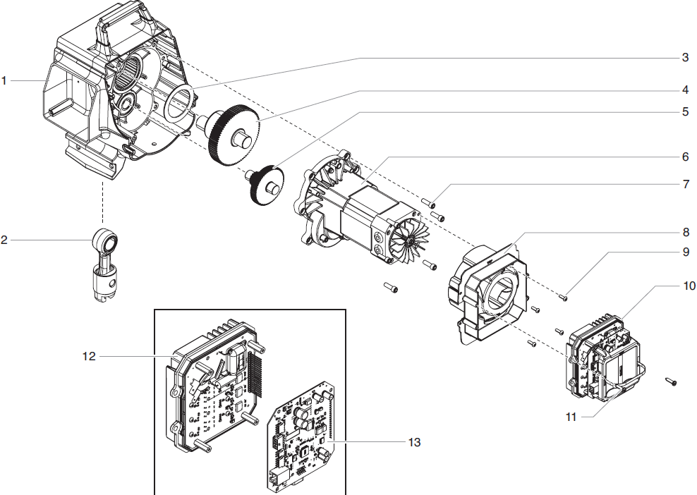 Impact 740/840 Drive Assembly